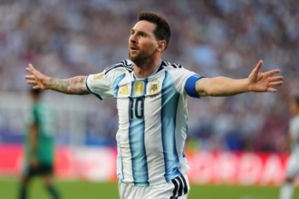 Messi hat trick Argentina Algeria World Cup 2026 Klose record 16 goals