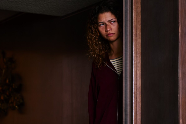 Euphoria Season 3 finale Rue Bennett fentanyl death scene Zendaya