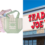 Trader Joe's tote bag 2026 striped mini canvas pastel colors June 17 release