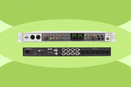 Universal Audio Volt 876 rackmount front panel eight preamps USB-C interface 2026