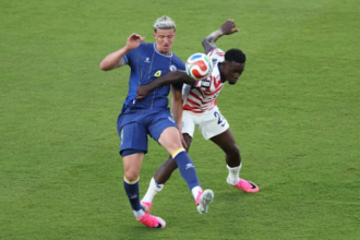 USA vs Bosnia 2026 Folarin Balogun goal 45th minute World Cup