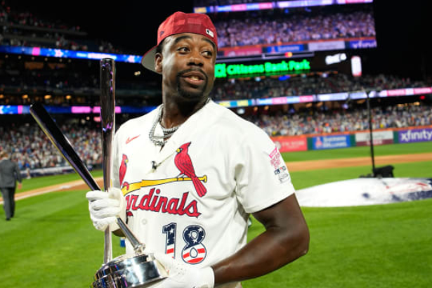 Jordan Walker Home Run Derby 2026 six consecutive homers final round Cardinals champion