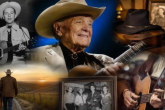 Vernon Taylor rockabilly artist performing on stage during his influential country music career