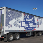 Pabst Blue Ribbon truck stolen - distribution center exterior