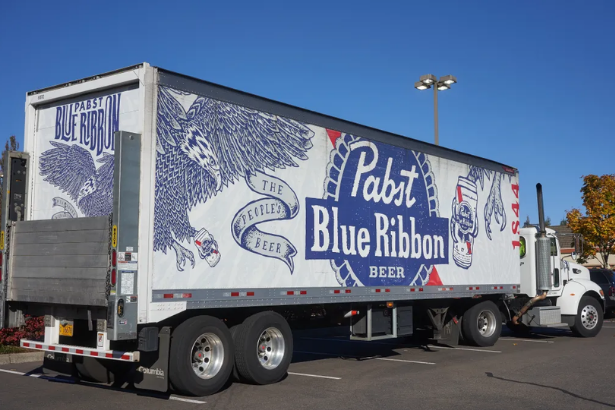 Pabst Blue Ribbon truck stolen - distribution center exterior