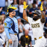 Brice Turang playing for the Milwaukee Brewers