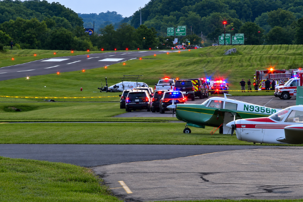 Carlisle plane crash involving Cessna 150 and Pennsylvania State Police helicopter