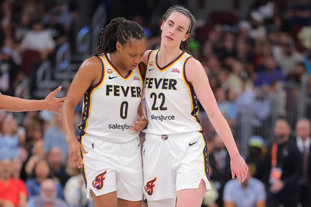 Liberty vs Fever Caitlin Clark Kelsey Mitchell Indiana Fever