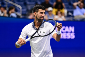 Djokovic loses US Open first round - player on tennis court