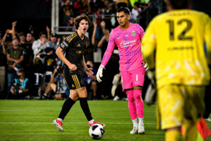LAFC vs Guadalajara Leagues Cup celebration