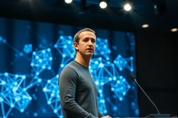 Mark Zuckerberg discussing Meta's vision for artificial intelligence