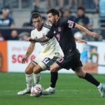 Inter Miami vs Philadelphia as Lionel Messi scores