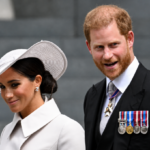 Prince Harry and Meghan during their reported return to Britain