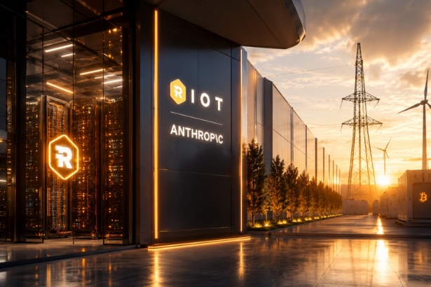 Riot stock and Anthropic's AI data center deal in Texas