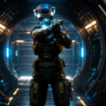 The Expanse: Osiris Reborn spaceship and crew in deep space