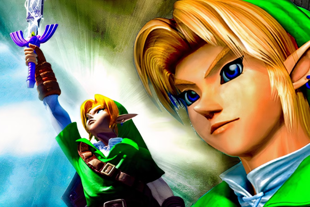 Nintendo Switch 2 Zelda themed console leaked images