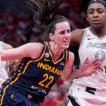 WNBA playoffs Caitlin Clark leading Indiana Fever against Aces