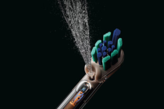 Dyson toothbrush CameraJet with built-in camera and precision jet