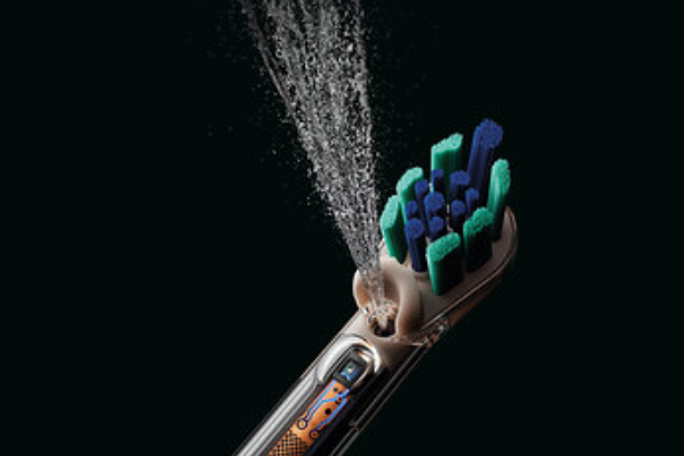 Dyson toothbrush CameraJet with built-in camera and precision jet