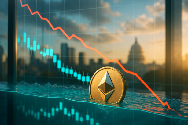 Ethereum price chart showing ETH breaking higher