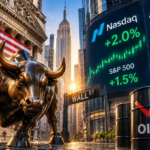 Nasdaq today reaches record close as AI stocks rally