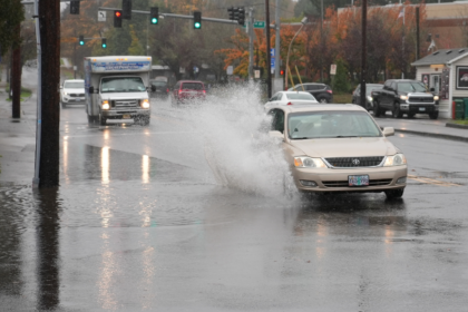 Wind Advisory Portland Oregon during fall storm