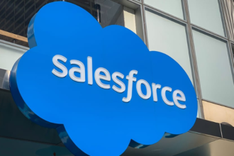 Salesforce outage affecting cloud software services during the Dreamforce technology conference.
