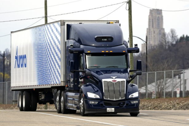 Autonomous trucks operated by Aurora on U.S. highways