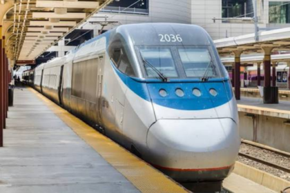 High speed rail in the United States Brightline train