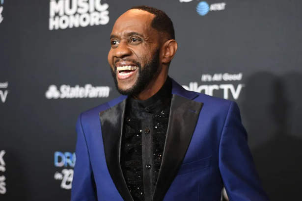 Freddie Jackson performing R&B music during his career