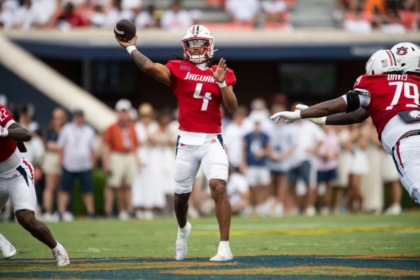 South Alabama vs Arkansas State football game ending 56-49