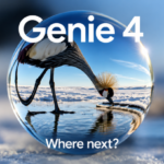 Google Genie 4 AI world model generating a realistic interactive environment