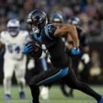 Lions vs Panthers Tetairoa McMillan 192 yards two touchdowns