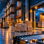 U.S. supply chain pressures as inventory fills warehouse space ahead of holiday demand